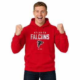 Atlanta Falcons Falcons Hoodie Fleece Sweatshirt for Men and Women - Red