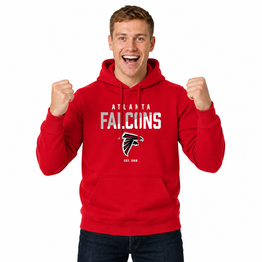 Atlanta Falcons Falcons Hoodie Fleece Sweatshirt for Men and Women - Red