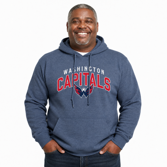 Washington Capitals Capitals Hoodie Fleece Sweatshirt for Men and Women - Navy