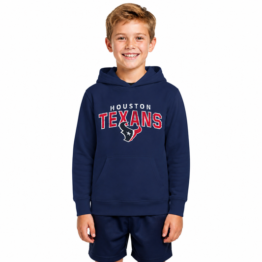 Houston Texans NFL Youth Starting Fresh Hoodie for Boys and Girls - Navy