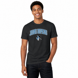 Johns Hopkins Blue Jays NCAA Adult Gameday Cotton T-Shirt - Black