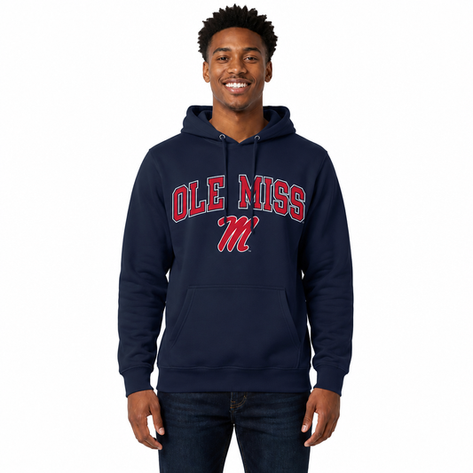 MISS Arch & Logo Gameday Hoodie - Navy