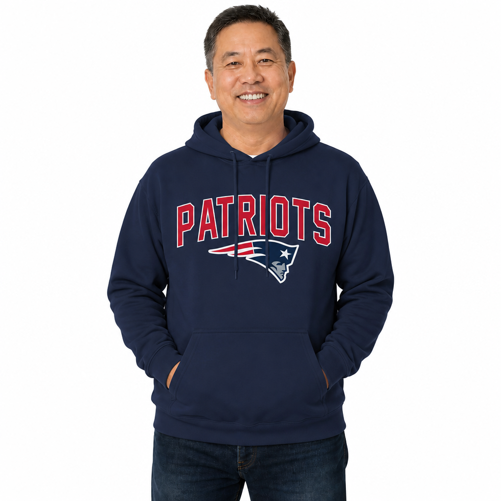 New England Patriots NFL Home Team Hoodie Sweatshirt - Navy