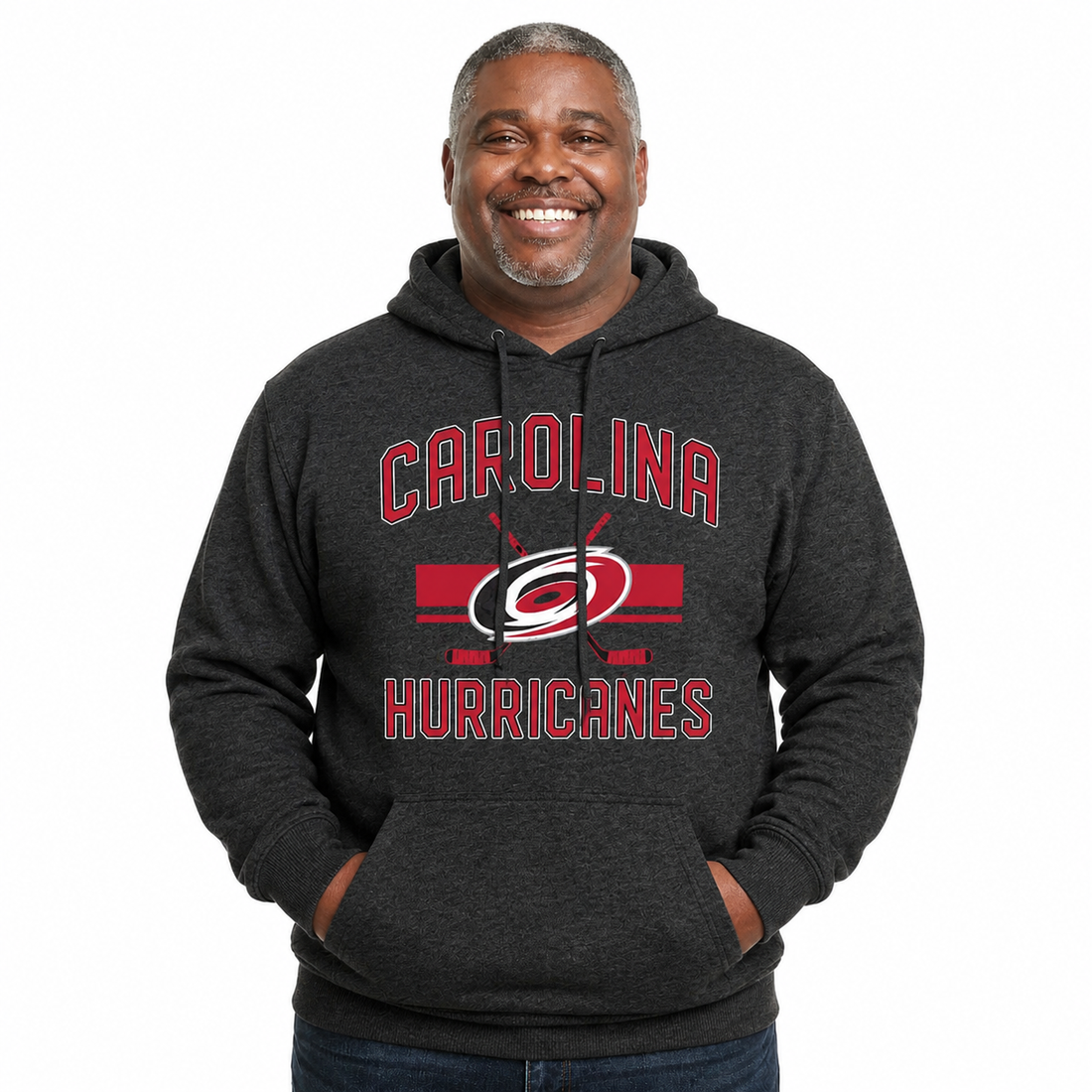 Carolina Hurricanes Hurricanes Hoodie Fleece Hooded Sweatshirt - Black