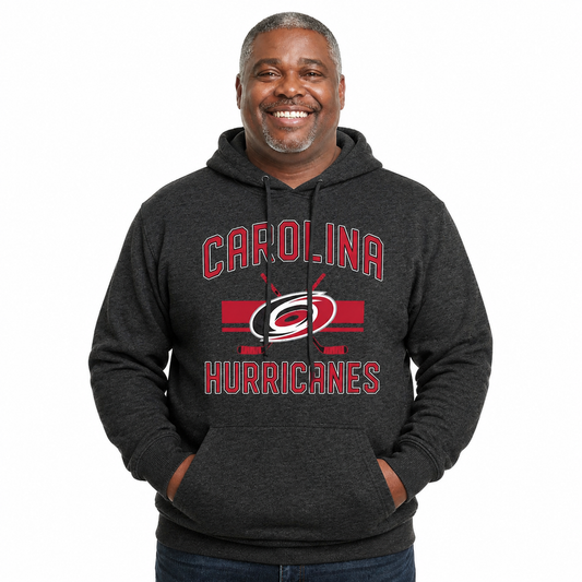 Carolina Hurricanes Hurricanes Hoodie Fleece Hooded Sweatshirt - Black