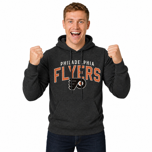 Philadelphia Flyers Flyers Hoodie Fleece Sweatshirt for Men and Women - Black Heather