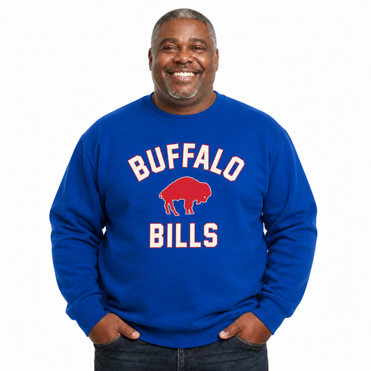 Buffalo Bills Gameday Crewneck Sweatshirt - Royal