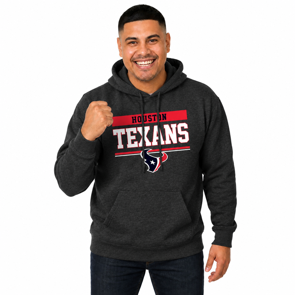 Houston Texans Charcoal Gameday Hoodie - Charcoal