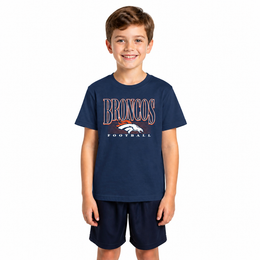 Denver Broncos NFL Youth Overtime T-Shirt - Navy