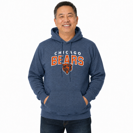 Chicago Bears Starting Fresh Fleece Hoodie - Navy