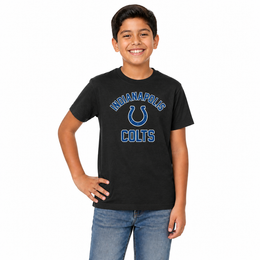 Indianapolis Colts Youth NFL Football T-Shirt - Black