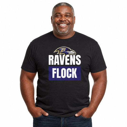 Baltimore Ravens NFL Team Slogan T-Shirt - Black
