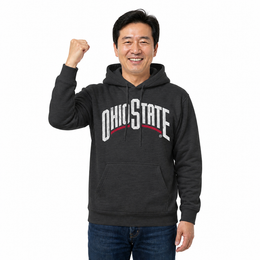 Ohio State Buckeyes NCAA Fan Hoodie Sweatshirt Men Women - Charcoal