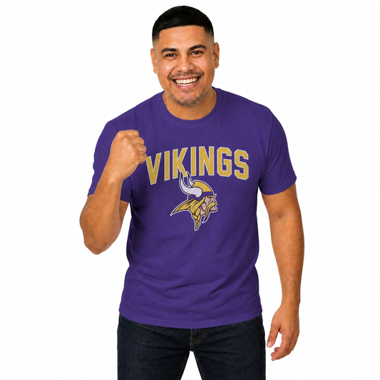Minnesota Vikings NFL Licensed Home Team T-Shirt - Purple