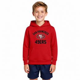 San Francisco 49ers Youth Gameday Hoodie Sweatshirt - Red