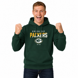 Green Bay Packers Packers Hoodie Fleece Sweatshirt for Men and Women - Forest Green