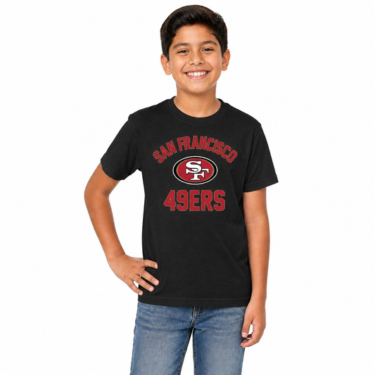 San Francisco 49ers Youth NFL Football T-Shirt - Red