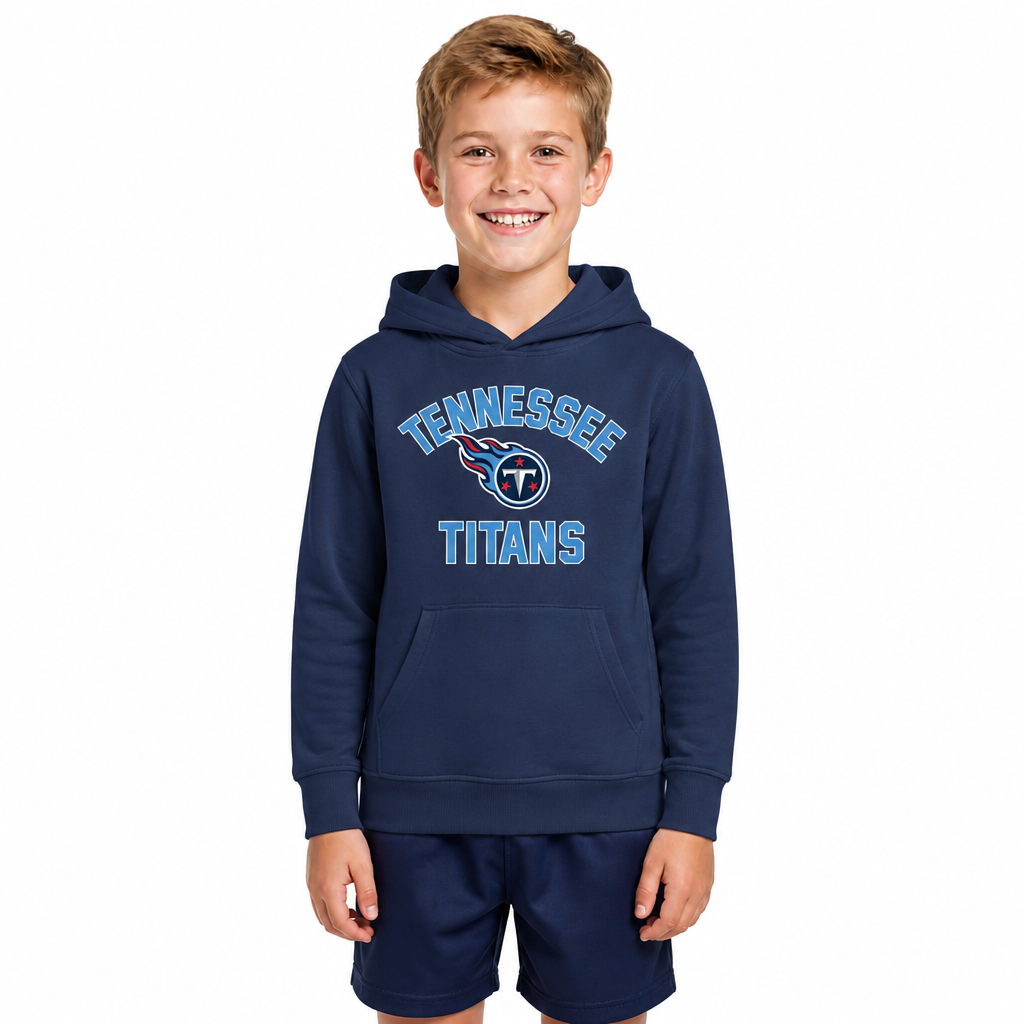 Tennessee Titans Youth Gameday Hoodie Sweatshirt - Navy