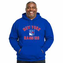 New York Rangers Hoodie Pullover Sweatshirt - Royal