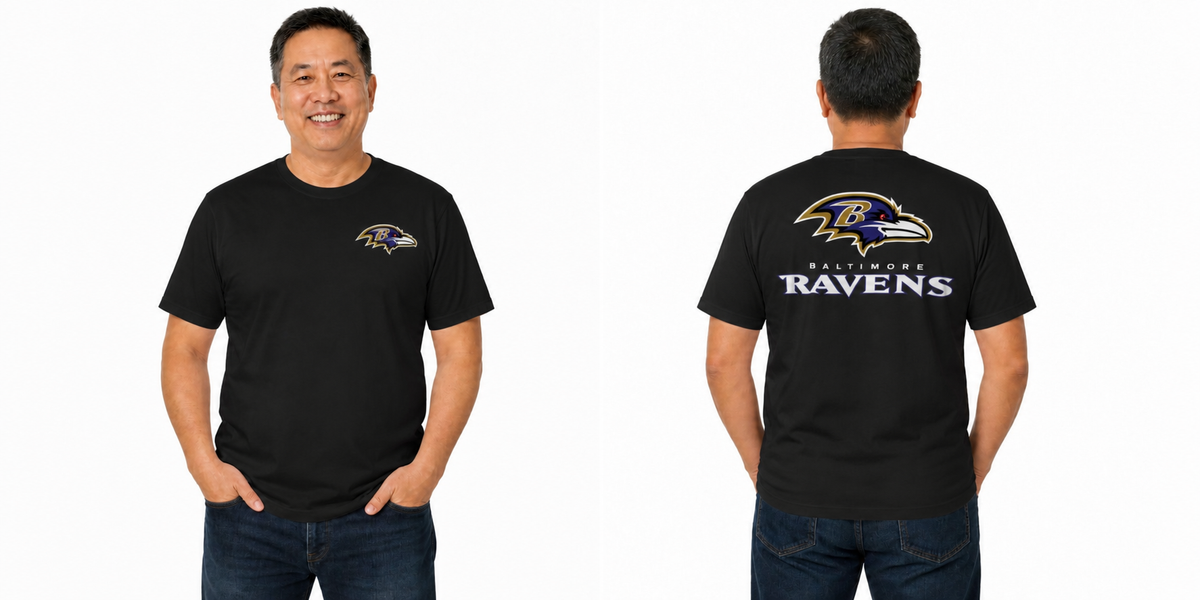 Baltimore Ravens NFL Final Countdown T-Shirt Men Women - Black