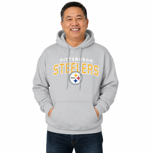 Pittsburgh Steelers Starting Fresh Fleece Hoodie - Athletic Heather