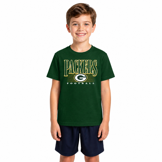 Green Bay Packers NFL Youth Overtime T-Shirt - Forest Green