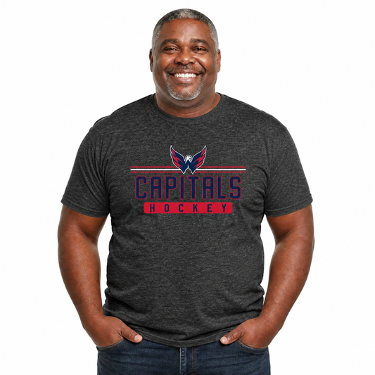 Washington Capitals T-Shirt NHL Heather Charcoal - Charcoal