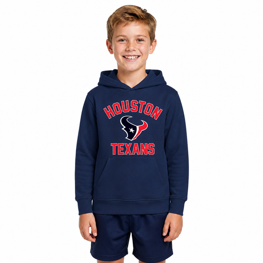 Houston Texans Youth Gameday Hoodie Sweatshirt - Navy