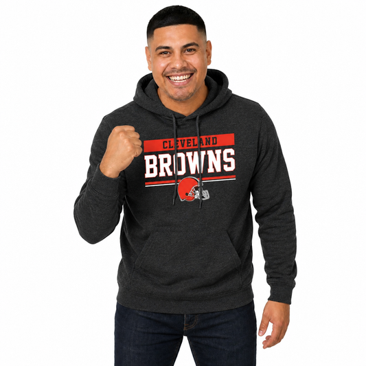 Cleveland Browns Charcoal Gameday Hoodie - Charcoal
