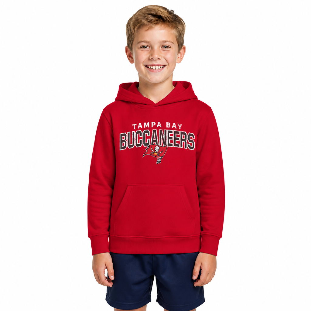 Tampa Bay Buccaneers NFL Youth Starting Fresh Hoodie for Boys and Girls - Red