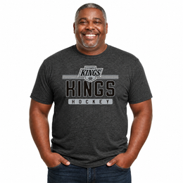 Los Angeles Kings T-Shirt NHL Heather Charcoal - Charcoal