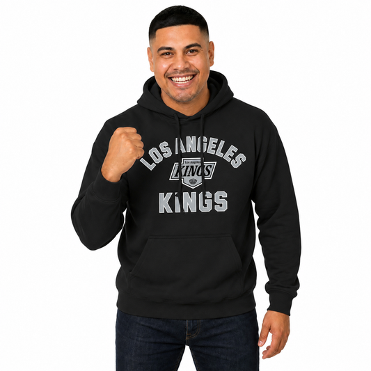 Los Angeles Kings Hoodie Pullover Sweatshirt - Black