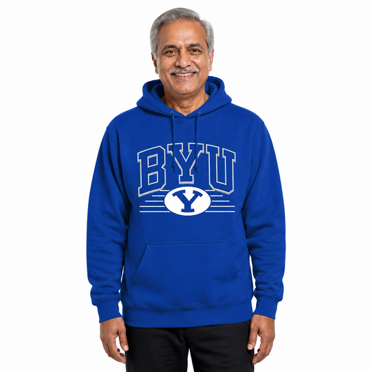 BYU Cougars NCAA Overtime Classics Hoodie - Royal