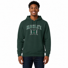 HAW Arch & Logo Gameday Hoodie - Green