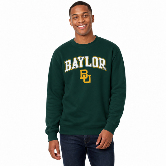 Baylor Bears Adult Arch & Logo Soft Style Gameday Crewneck Sweatshirt - Team Color