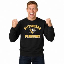 NFL Gameday Crewneck Sweatshirt, Cotton Fleece Pullover Men Women
