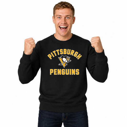 NFL Gameday Crewneck Sweatshirt, Cotton Fleece Pullover Men Women