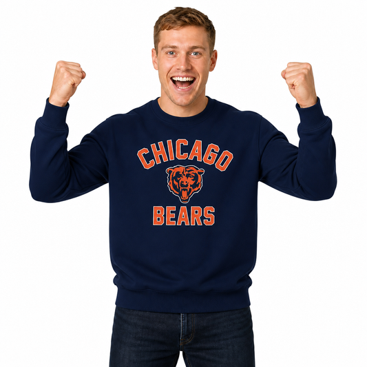 Chicago Bears  NFL Crewneck Sweatshirt - Navy