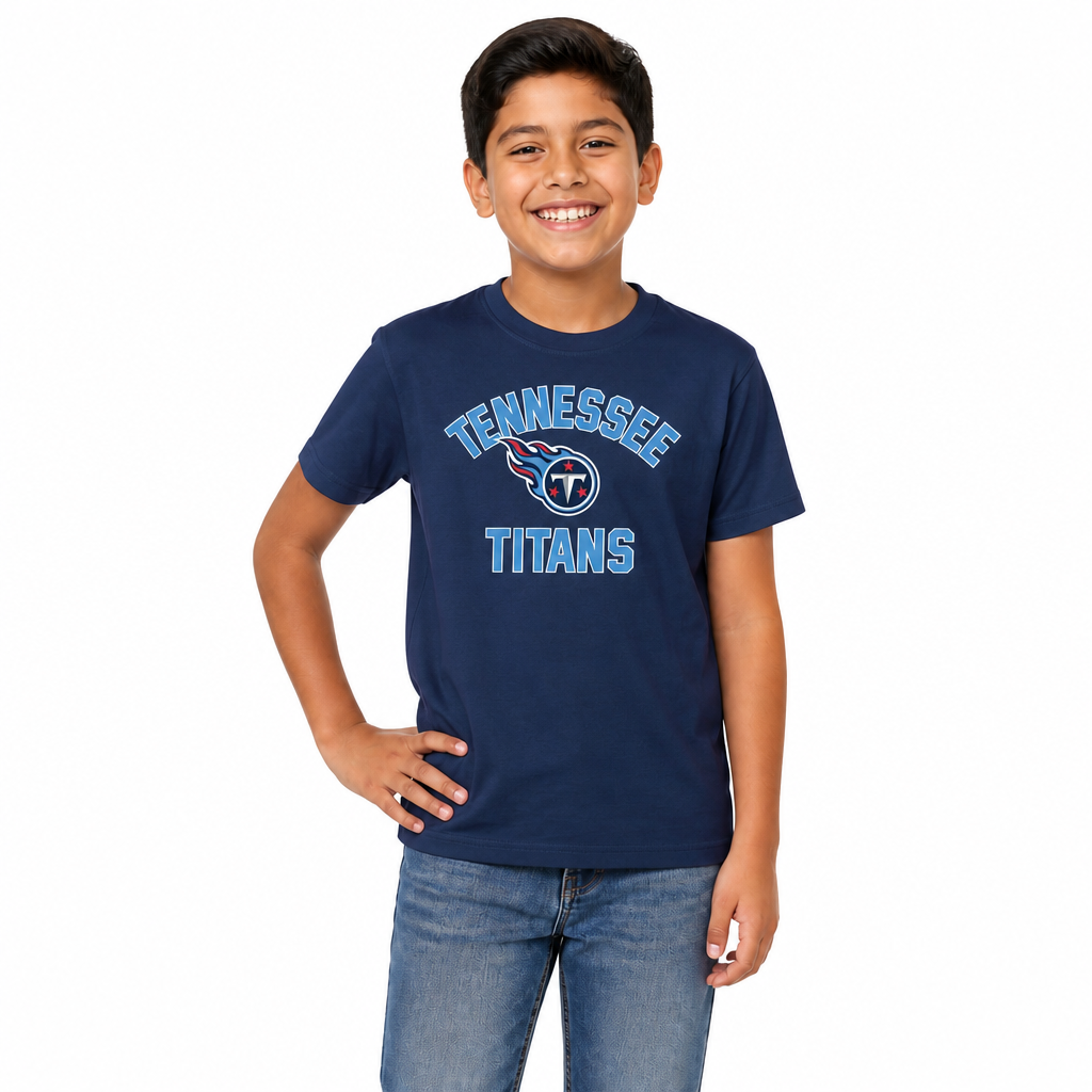 Tennessee Titans Youth NFL Football T-Shirt - Navy