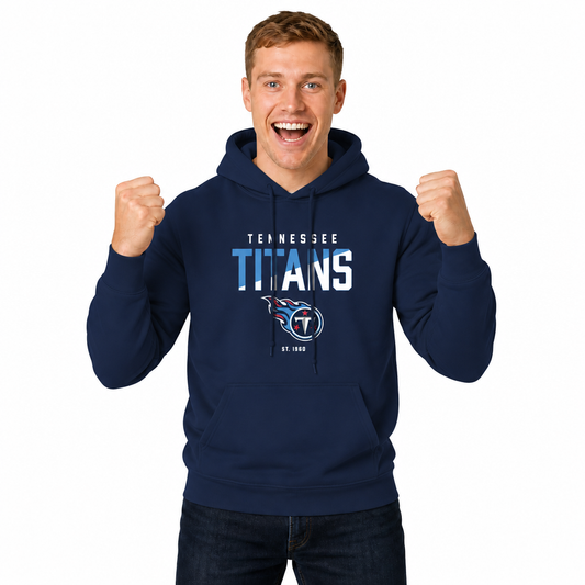 Tennessee Titans Titans Hoodie Fleece Sweatshirt for Men and Women - Navy