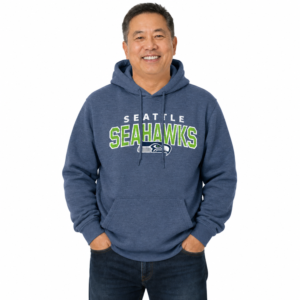 Seattle Seahawks Starting Fresh Fleece Hoodie - Navy