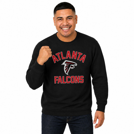 Atlanta Falcons NFL Crewneck Sweatshirt - Red