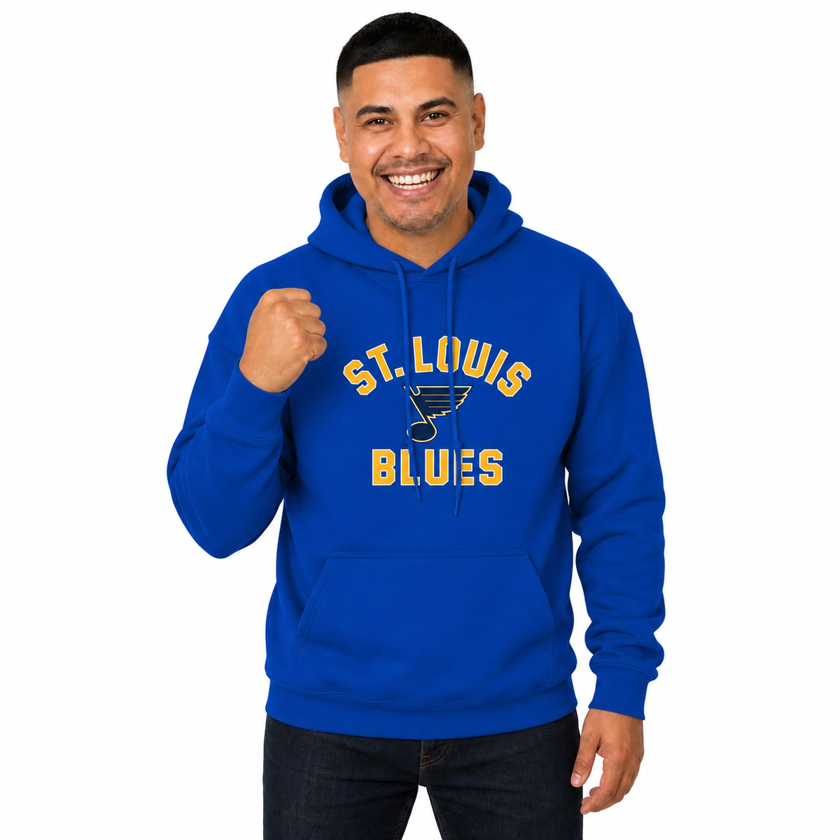 St. Louis Blues Hoodie Pullover Sweatshirt - Royal