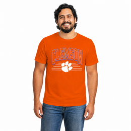 Clemson Tigers  NCAA Overtime Classics Unisex T-Shirt - Orange