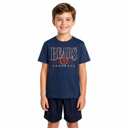 Chicago Bears NFL Youth Overtime T-Shirt - Navy