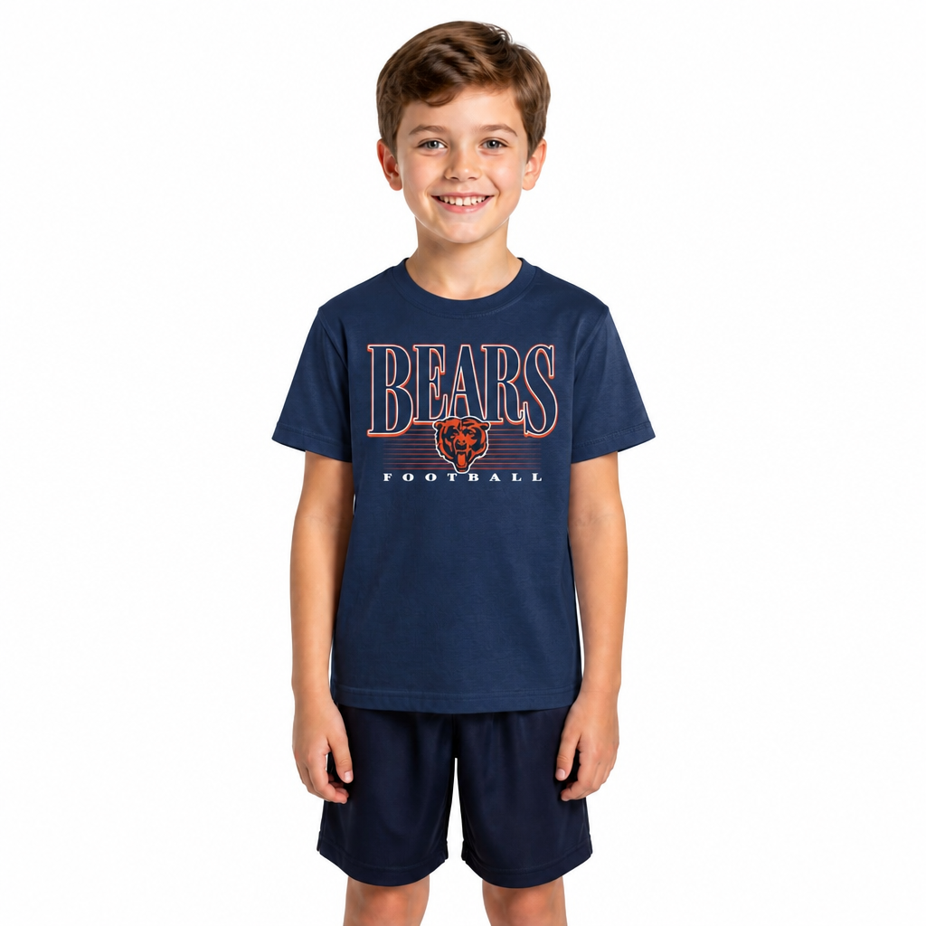 Chicago Bears NFL Youth Overtime T-Shirt - Navy