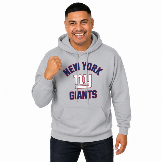 New York Giants Gameday Hoodie Pullover Sweatshirt - Sport Gray