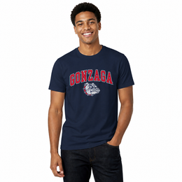 Gonzaga Bulldogs NCAA Adult Gameday Cotton T-Shirt - Navy