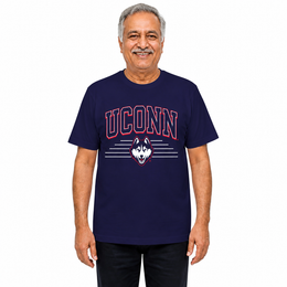 UCONN Huskies  NCAA Overtime Classics Unisex T-Shirt - Navy