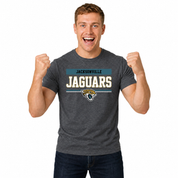 Jacksonville Jaguars Charcoal T-Shirt for Men and Women - Charcoal